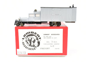 HOn3 Brass Lambert RGS - Rio Grande Southern Galloping Goose No. 2 FP/Unlettered