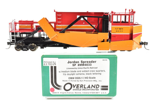 HO Brass OMI - Overland Models Inc. SP - Southern Pacific Jordan Spreader 2004 Run FP Daylight - Rare!