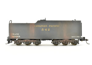 HO Brass OMI - Overland Models Inc. CPR - Canadian Pacific Railway Crane Tender Custom Built & Painted