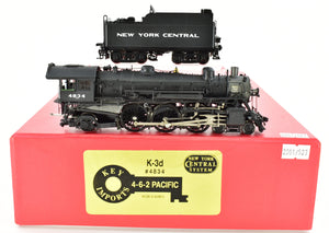 HO Brass CON Key Imports NYC - New York Central K-3d 4-6-2 Pacific Factory Painted No. 4835