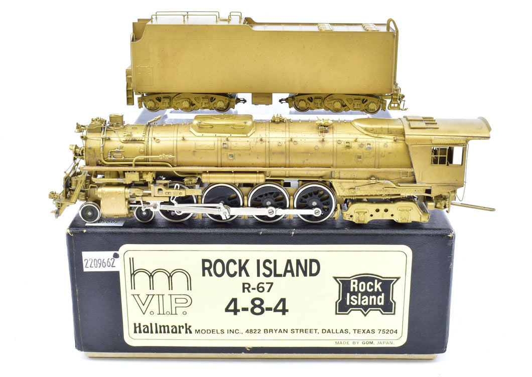 HO Brass Hallmark Models CRI&P - Rock Island R-67 4-8-4 