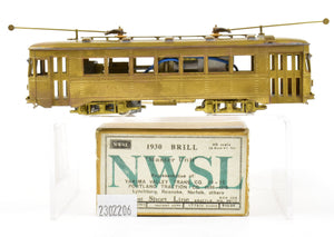 HO Brass NWSL - Northwest Short Line Various Roads 1930 Brill Master Unit