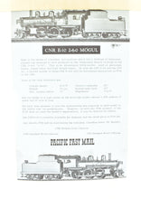Load image into Gallery viewer, HO Brass PFM - Van Hobbies CNR - Canadian National Railway 2-6-0 E-10 Mogul AS-IS
