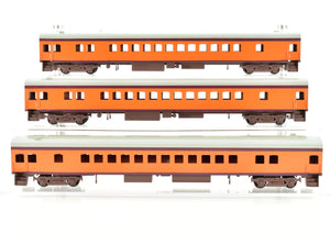 HO Brass NPP - Nickel Plate Products MILW - Milwaukee Road Set of 3 Hiawatha Coaches FP