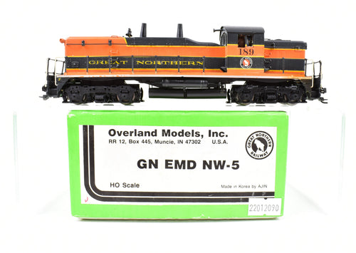 HO Brass OMI - Overland Models Inc. GN - Great Northern EMD NW-5 Custom Painted ESU DCC and Sound w/ Upgraded Drive