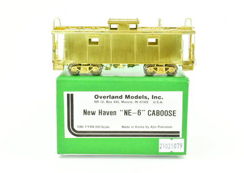 HO Brass OMI - Overland Models, Inc. NH - New Haven NE-6 Caboose