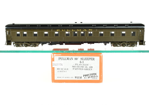 HO Brass PSC - Precision Scale Co. Pullman 80' Sleeper 6-3 Plan 3523c Mechanical Air FP
