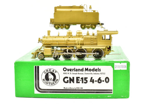 HO Brass OMI - Overland Models Inc. GN - Great Northern 4-6-0 E-15