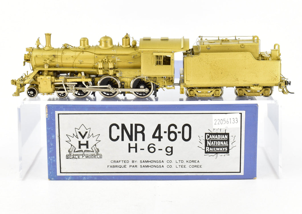 HO Brass VH - Van Hobbies CNR - Canadian National Railway 4-6-0 H-6-g