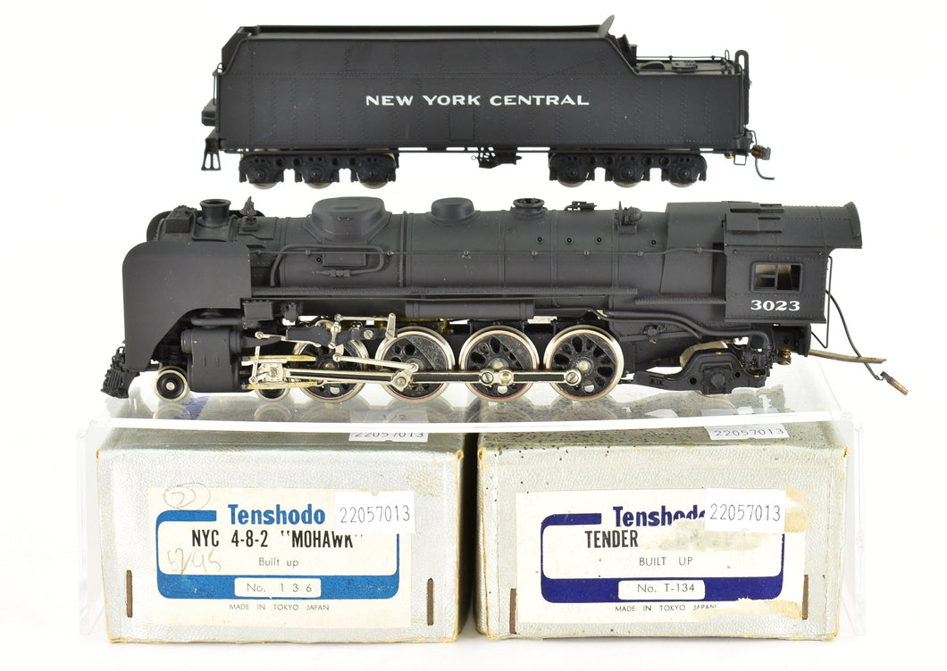 HO Brass PFM - Tenshodo NYC - New York Central 4-8-4 L-3a Mohawk Factory Painted