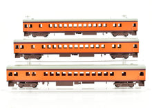 Load image into Gallery viewer, HO Brass NPP - Nickel Plate Products MILW - Milwaukee Road Set of 3 Hiawatha Coaches FP

