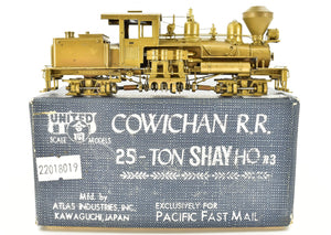 HOn3 Brass PFM - United Cowichan Railroad 25-ton Shay 1969 Run