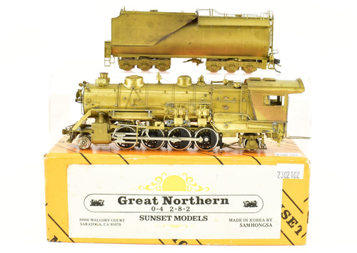 HO Brass Sunset Models GN - Great Northern 2-8-2 Class O-4