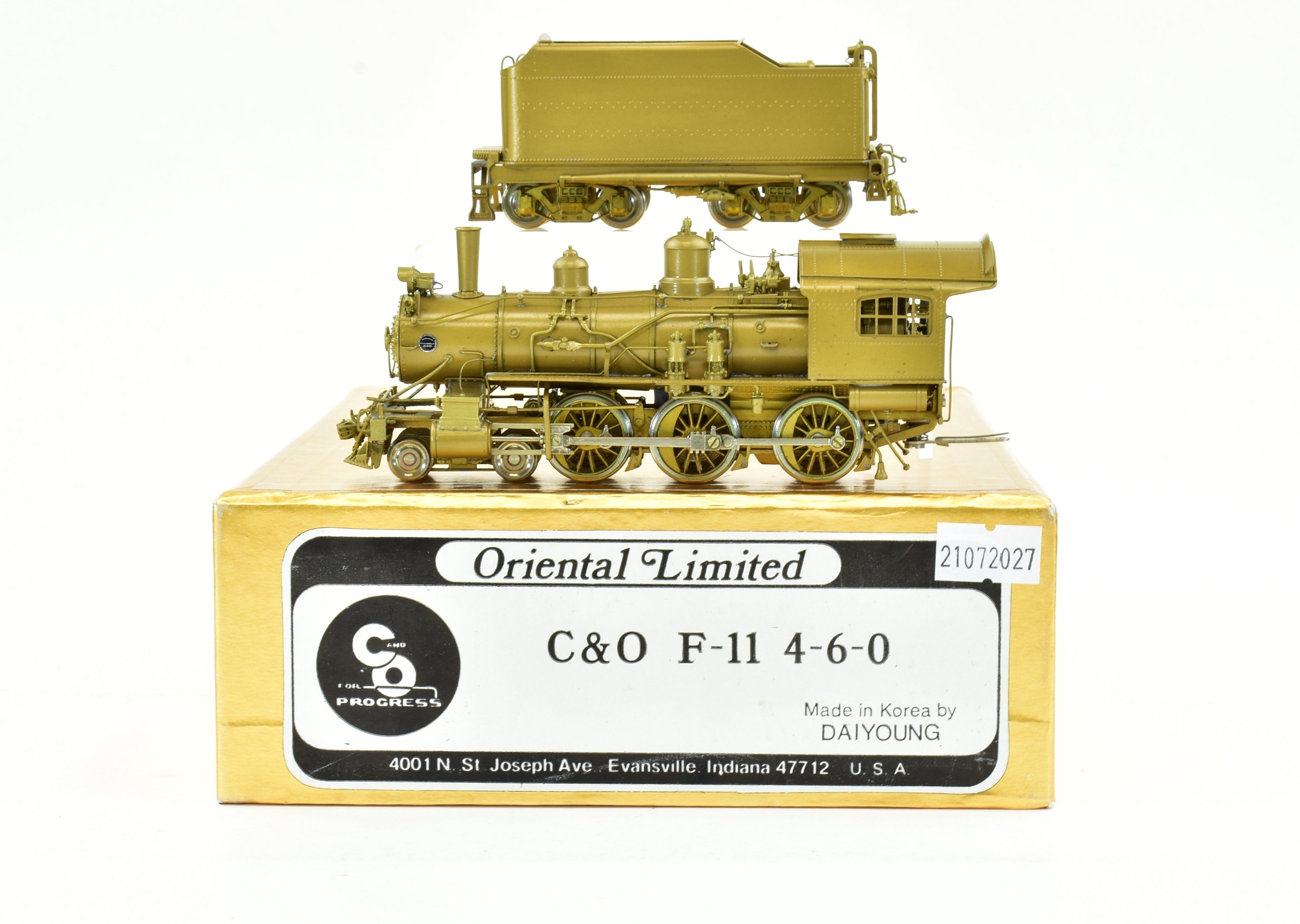 LUMBERT CHESAPEAKE &OHIO C-15A 0-8-0 完成品 HO Brass Lambert C&O - Chesapeake & Ohio C-15a 0-8-0 Custom