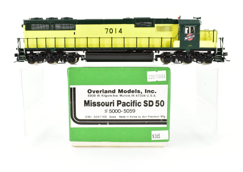 HO Brass OMI - Overland Models, Inc. MP - Missouri Pacific EMD SD50 Pro-Paint As C&NW - Chicago & Northwestern No. 7014