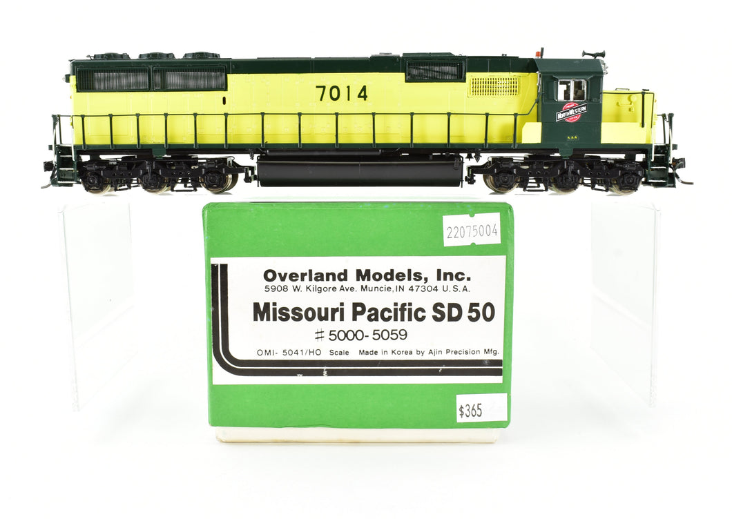 HO Brass OMI - Overland Models, Inc. MP - Missouri Pacific EMD SD50 Pro-Paint As C&NW - Chicago & Northwestern No. 7014
