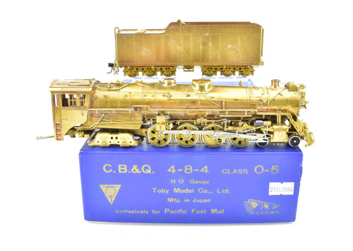 HO Brass PFM - Toby - CB&Q - Burlington Route - 4-8-4 - Class O-5 Crown Model