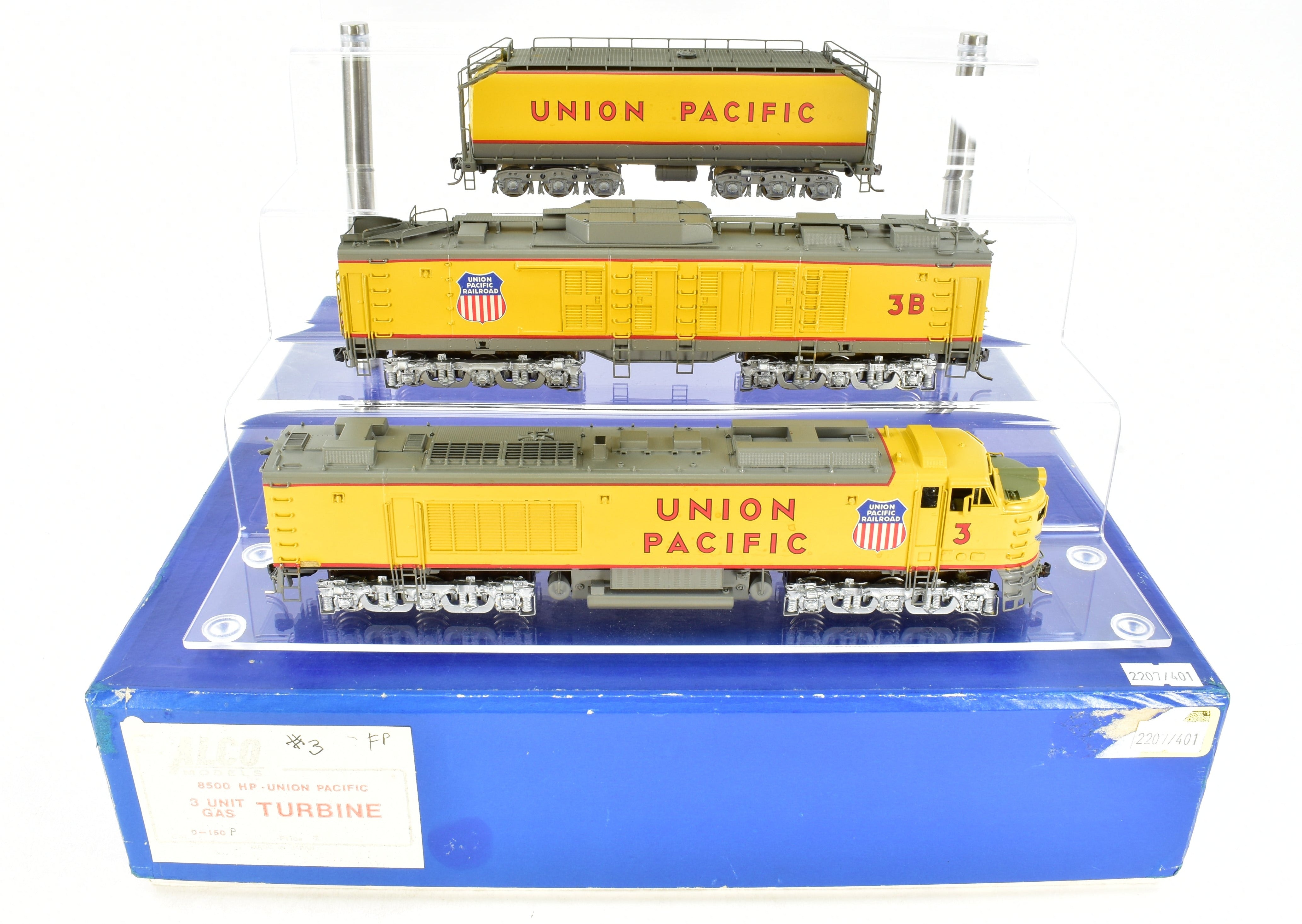 HO Brass CON Alco Models UP - Union Pacific 3-Unit Gas Turbine Electri –  ReSourced Rails