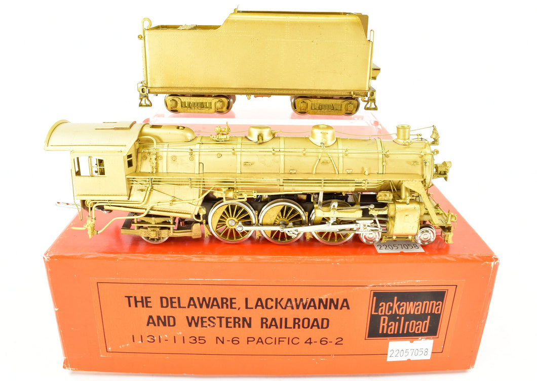 HO Brass NPP - Nickel Plate Products DL&W - Delaware Lackawanna & Western N-6 4-6-2 Pacific Nos.1131-1135
