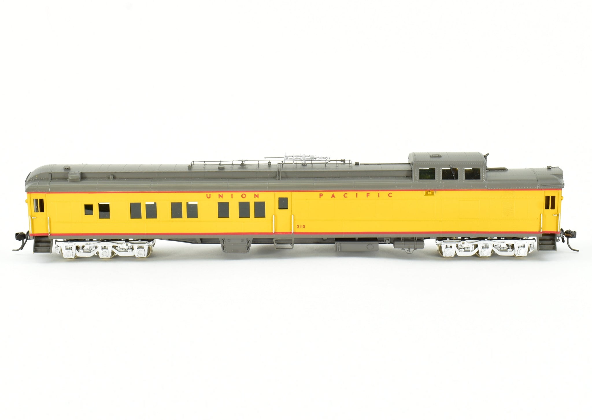 HO Scale Used Walthers union Pacific Caboose Car - Missing Rails on One Side AS IS HO Scale Used Walthers union Pacific Caboose Car - Missing Rails on One Side AS IS