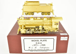 HO Brass CON W&R Enterprises NKP - Nickel Plate Road 0-8-0 Switcher