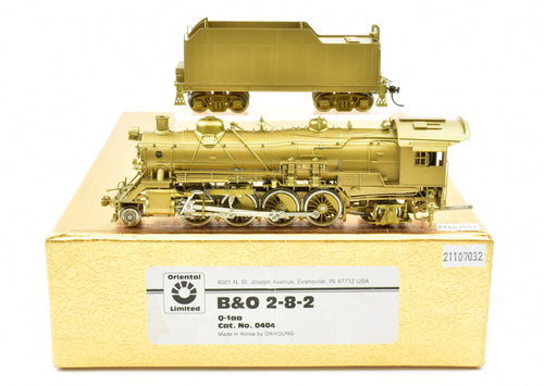 HO Brass Oriental Limited B&O - Baltimore & Ohio Q-1aa 2-8-2