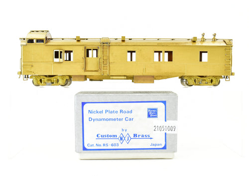 HO Brass NJ Custom Brass NKP - Nickel Plate Road Dynamometer Car