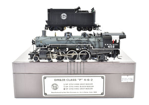 HO Brass DVP - Division Point DM&IR - Duluth Missabe & Iron Range Class "P" 4-6-2 L20 #402 Grey Boiler Scheme FP