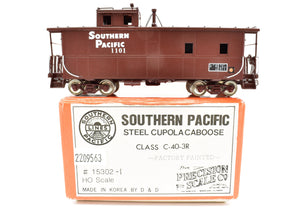 HO Brass PSC - Precision Scale Co. SP - Southern Pacific C-40-3R Steel Cupola Caboose FP