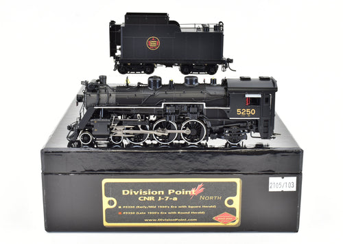 Copy of HO Brass CON DVP - Division Point CNR - Canadian National Railway Class J-7-a 4-6-2 FP #5250