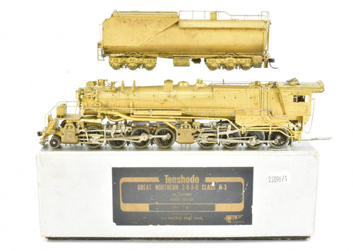 HO Brass PFM - Tenshodo GN - Great Northern 2-8-8-0 Class N-3 1967 Run