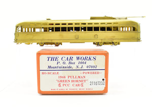 HO Brass The Car Works CSL - Chicago Surface Lines 1946 Pullman "Green Hornet" PCC Car