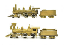 Load image into Gallery viewer, HO Brass PFM - United UP - Union Pacific &amp; CP - Central Pacific 4-4-0 Golden Spike Centennial Set
