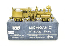 Load image into Gallery viewer, HO Brass PFM - United Various Logging Roads Michigan II 2-Truck Shay Geared Locomotive
