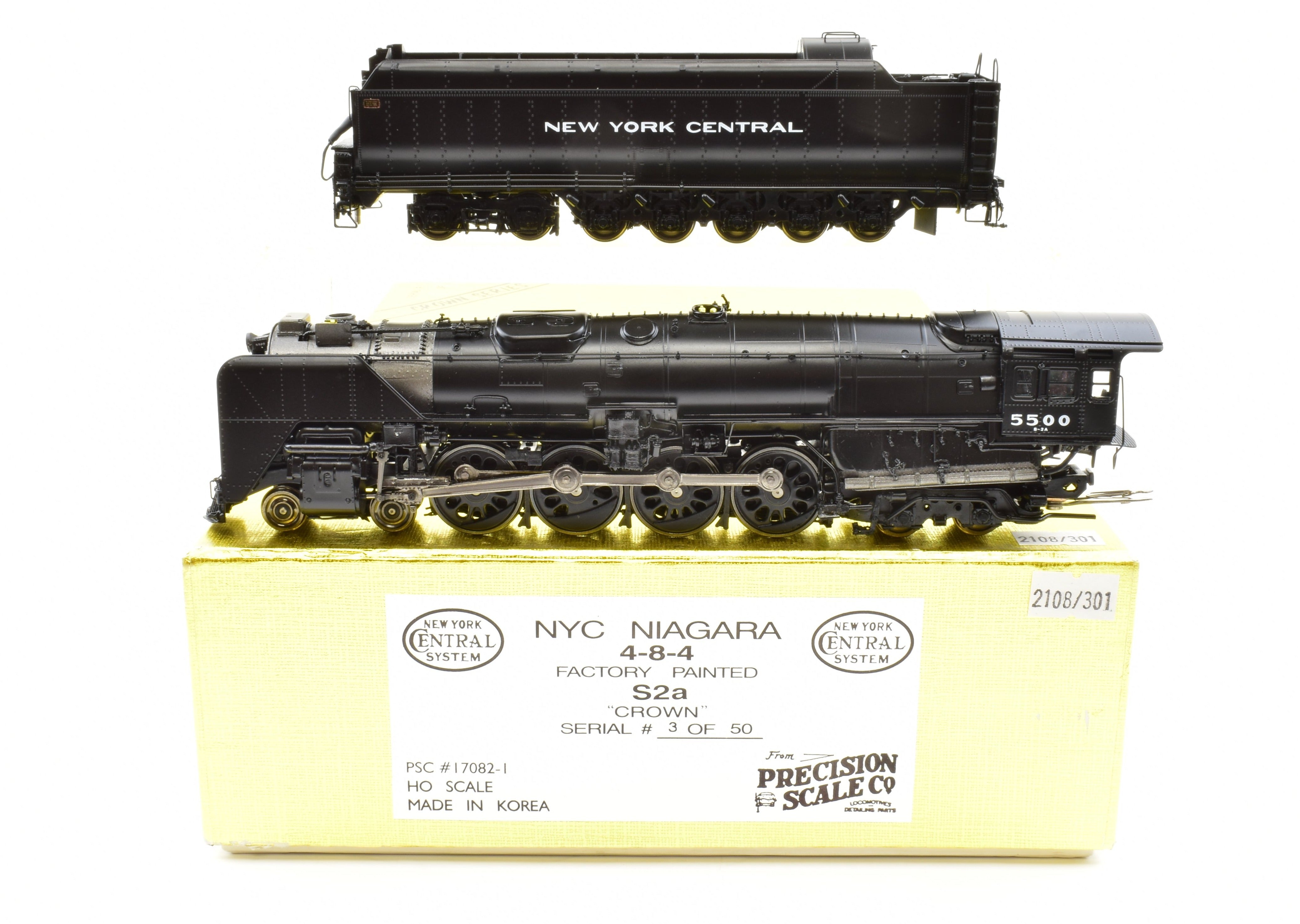 HO Brass Key Imports NYC - New York Central L-2d 4-8-2