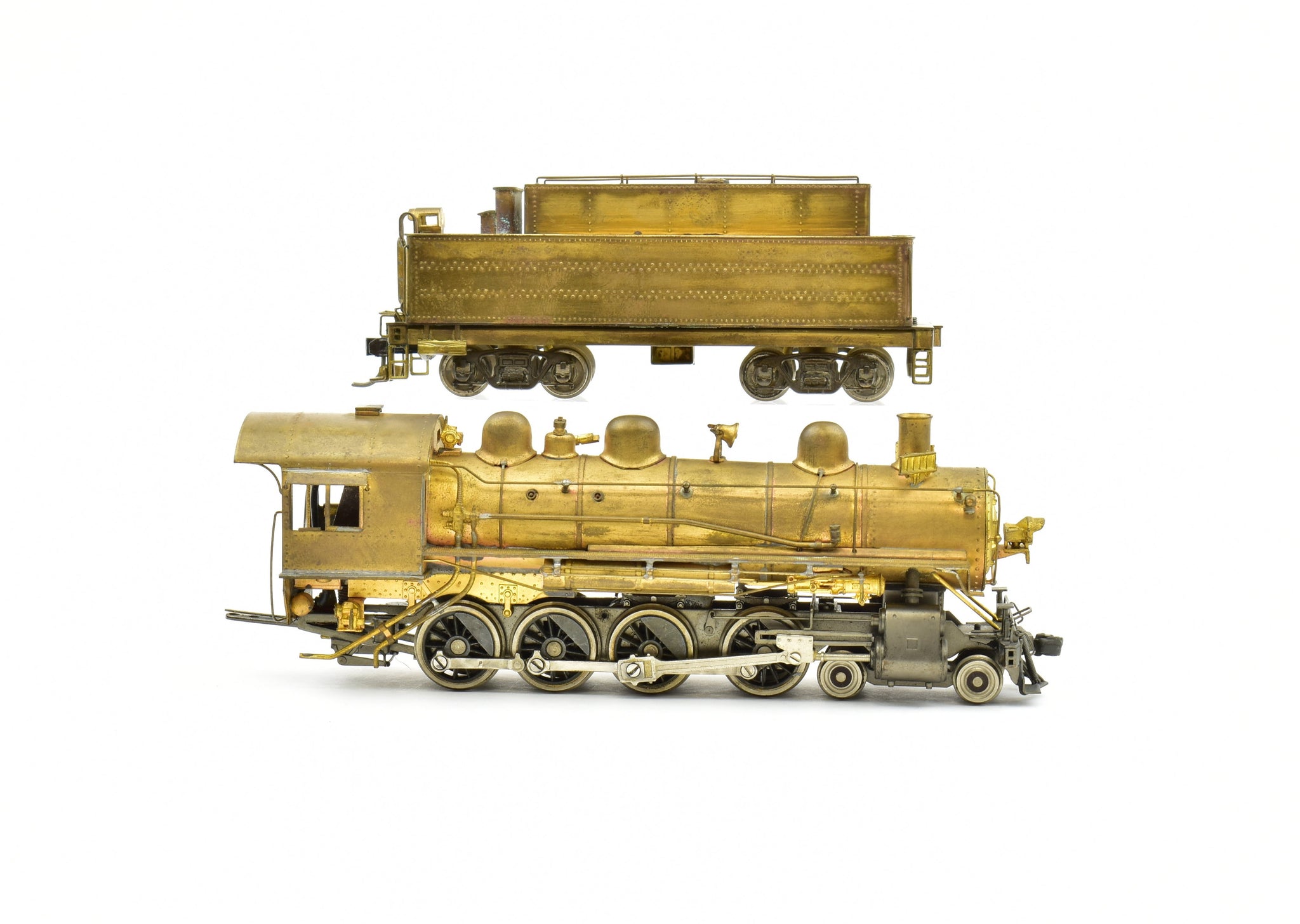 HO Brass Max Gray SP - Southern Pacific Class TW-8 4-8-0 Mastodon 