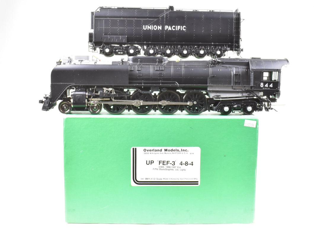 O Brass CON OMI - Overland Models, Inc. UP - Union Pacific FEF-3 4-8-4 1996, 1997 Excursion Era Version