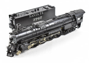 HO Brass Key Imports ATSF - Santa Fe "3765" Class 4-8-4 Northern Custom Painted No. 3767