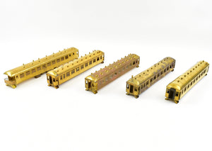 HO Brass Ken Kidder IC- Illinois Central Harriman Bodies 5-Car Set AS-IS