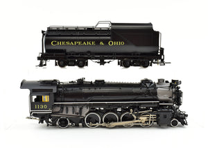 HO Brass DVP - Division Point - C&O - Chesapeake & Ohio K1 2-8-2 Factory Painted #1130