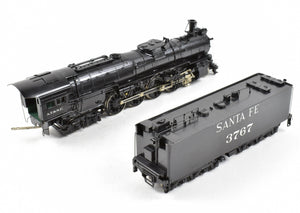 HO Brass Key Imports ATSF - Santa Fe "3765" Class 4-8-4 Northern Custom Painted No. 3767