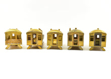 Load image into Gallery viewer, HO Brass Ken Kidder IC- Illinois Central Harriman Bodies 5-Car Set AS-IS
