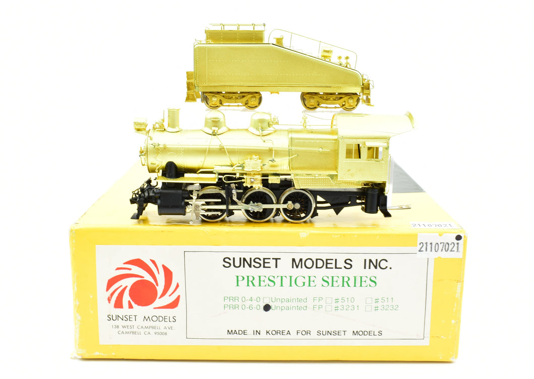 HO Brass Sunset Models PRR - Pennsylvania Railroad B-6SB 0-6-0 Switcher