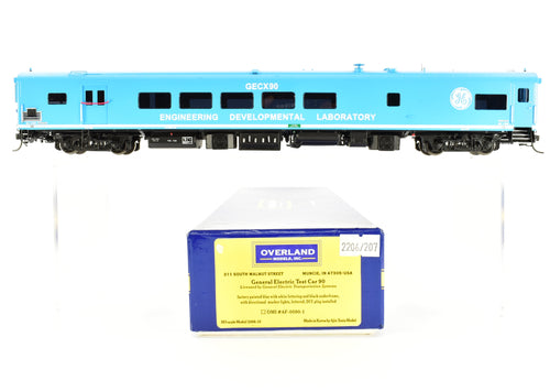 HO Brass CON OMI - Overland Models, Inc. GECX - General Electric Test Car FP No. 90