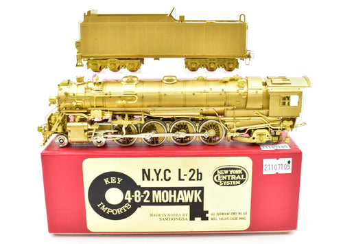 HO Brass Key Imports NYC - New York Central L-2b 4-8-2 Mohawk 1981 Run