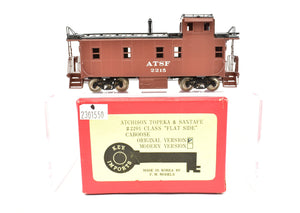 HO Brass Key Imports ATSF - Santa Fe #2201 Class Flat Side Caboose Original Version FP