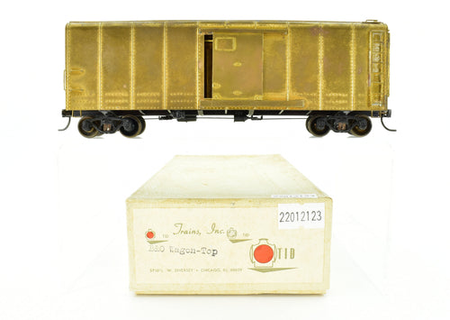 HO Brass Trains Inc. B&O - Baltimore & Ohio M-53 Wagon-top Boxcar AS-IS