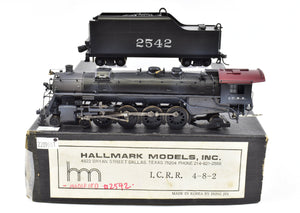 HO Brass Hallmark Models IC - Illinois Central 4-8-2 Custom Painted New NWSL Gearbox with Tsunami DCC and Sound