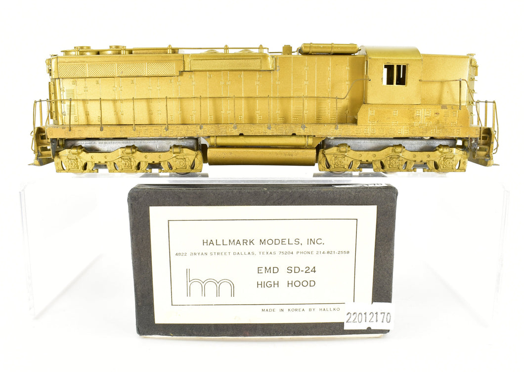 HO Brass Hallmark Models Various Roads EMD SD24 High Hood DieselHO Brass Hallmark Models Various Roads EMD SD24 High Hood Diesel