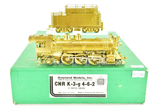 HO Brass OMI - Overland Models CNR - Canadian National Railway K-3-g 4-6-2 #5612-5626